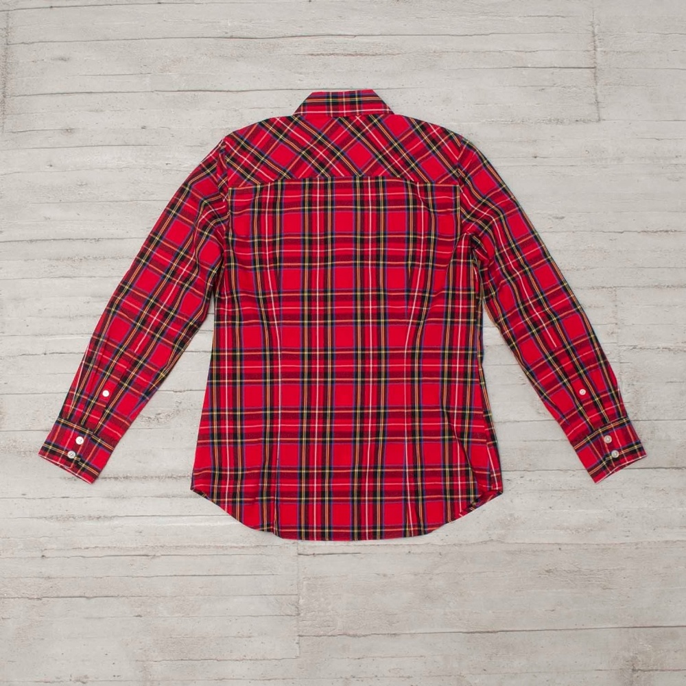 NWT J. Crew Tartan Plaid Button Down Shirt size XS - Picture 3 of 6
